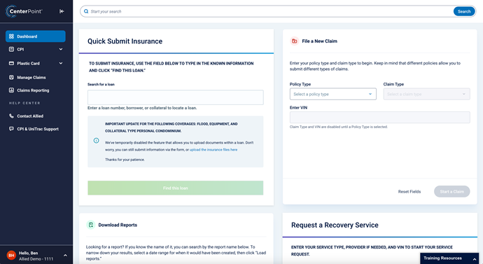 Centralized portfolio management and tracking